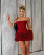 Jayla | Elegant Strapless Corset Mini Dress