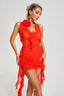 Alayah | Mesh Midi Dress
