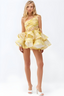 Daphne | Floral One Shoulder Mini Dress