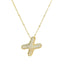 Savannah | Diamond Bubble Letter Necklace