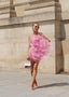 Bianca | Flower One Shoulder Mini Dress