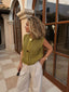 Kayla | Ribbed Knitted Top