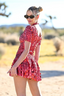 Elowyn | High Neck Mini Dress
