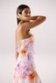 Nylah | Floral Ruffle Maxi Dress