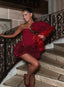 Jayla | Elegant Strapless Corset Mini Dress