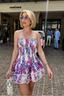 Micah | Bubblegum Mini Dress