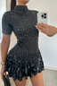 Lennie | High Neck Mini Dress