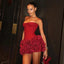 Jayla | Elegant Strapless Corset Mini Dress