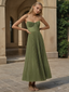 Hayley | Bustier Sleeveless Midi Dress