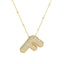 Savannah | Diamond Bubble Letter Necklace
