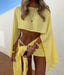 Samara | Lemon Sarong Set