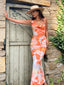 Galilea | Tropical Floral Maxi Dress