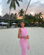 Mika | Round Neck Knitted Maxi Dress