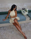 Gianna | Halter Lace Mini Dress