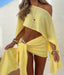 Samara | Lemon Sarong Set