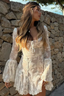 Mabel | Long Sleeved Lace Mini Dress