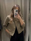 Megan | Vintage Cropped Jacket