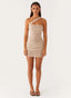 Aria | Mesh Mini Dress