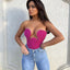 Rebecca | Strapless Bustier Top