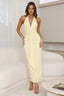 Grace | Halter Maxi Dress