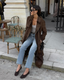 Orla | Suede Trench Coat