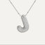 Savannah | Diamond Bubble Letter Necklace