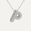 Savannah | Diamond Bubble Letter Necklace
