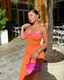 Isla | Vibrant Bodycon Gown