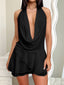 Mirabel | Halter Backless Mini Dress