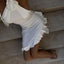 Juliana | Slim Flower Slit Dress