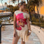 Maren | Floral Print Mini Dress