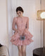 Vada | Blush Mini Dress