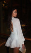 Angelina | Lantern Sleeve Mini Dress