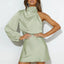 Callie | Satin One Shoulder Dress