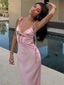Bellamy | Sleeveless Satin Maxi Dress