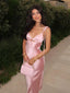Bellamy | Sleeveless Satin Maxi Dress