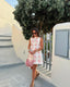 Nicole | Print Sleeveless Short Dress