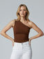 Willow | One Shoulder Ruched Top