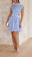 Chloe | High Neck Mini Dress