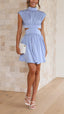 Chloe | High Neck Mini Dress