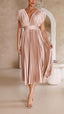 Emma | Deep V-Neck Maxi Dress