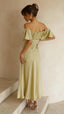 Nalani | Butterfly Sleeve Off-Shoulder Maxi Dress