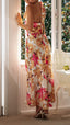 Shannon | Floral Halter Maxi Dress