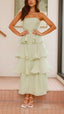 Kate | Tiered Ruffle Maxi Dress