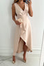 Amari | V-Neck Midi Dress