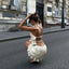 Alanna | Pleated Backless Two-Piece Set