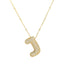 Savannah | Diamond Bubble Letter Necklace