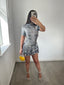 Djenna | High Neck Mini Dress