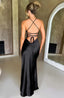 Natalie | Satin Maxi Dress