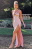 Natalie | Satin Maxi Dress